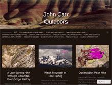 Tablet Screenshot of johncarroutdoors.com
